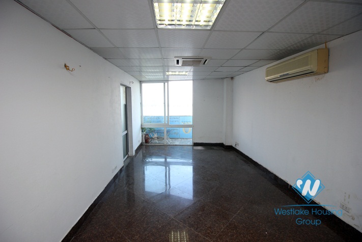 Office with nice view for lease in Lac Long Quan, Tay Ho